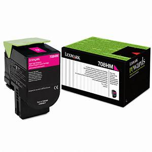70C8HM0 Toner Original Lexmark Magenta 3.000Páginas Para CS410DN CS510DE CS310DN CX410 CX510