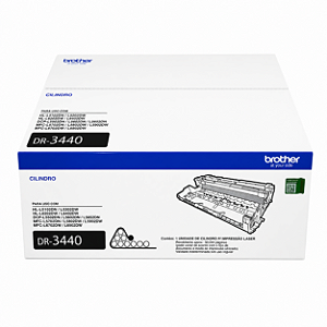 Cilindro Original DR3440 Brother Preto 50.000Páginas Para L5102 L6402 L6202 L5202 L5602 L5652 L5502 L5802 L6902 L5902 L5702 L6702