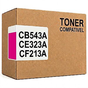 Compativel CB543A CE323A CF213A Toner Magenta 1.800Páginas