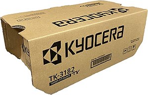 Toner Original TK3182 Kyocera Preto 21.000Páginas Para M3655IDN P3055DN P3060DN P3155DN