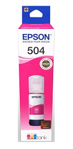 T504M Magenta Original Epson Garrafa de Tinta T504320 6.000Páginas