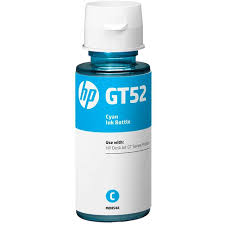 HP GT52 70ml Garrafinha Refil de Tinta Ciano Original