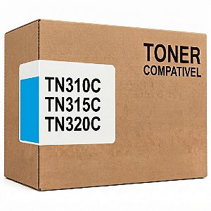 Compativel TN310C TN315C TN320C Toner Ciano 3.500Páginas