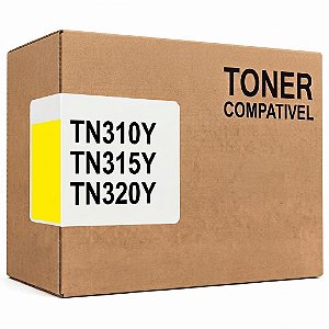 Compativel TN310Y TN315Y TN320Y Toner Amarelo 3.500Páginas
