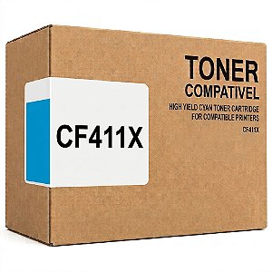 Compativel CF411X Toner HP 410X Ciano 5.000Páginas