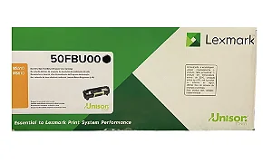 Toner Lexmark 50FBU00 50F4U00 Original Preto 20.000Páginas Para MS510dn MS610de MS610dn MS610dte MS610dtn