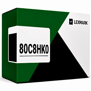 80C8HK0 808HK Toner Original Lexmark Preto 4.000Páginas Para CX410 CX-410DE CX410DE CX510 CX510DHE CX-510DHE