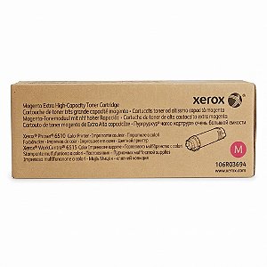 Toner Original 106R03694 Xerox Magenta 4.400Páginas Para 6510DN 6510DNI 6510N 6515DN 6515DNI 6515DNM 6515N