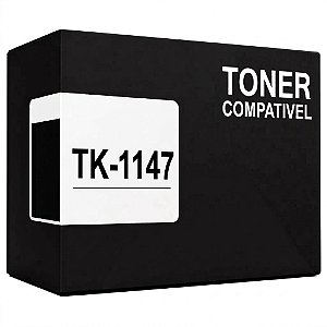 Compativel TK1147 Toner Preto 12.000Páginas Para Kyocera