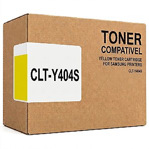 Compativel CLT-Y404S Toner Amarelo 1.000Páginas Para Samsung SL-C480FW