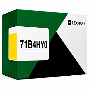 Toner Lexmark 71B4HY0 Original Amarelo 3.500Páginas Para CS417DN CX417DE