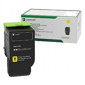 Toner Original 78C4XY0 78CBXY0 Lexmark Amarelo 5.000Páginas Para CX622 S421 CS521 CX625 CX522 CS622 CX421