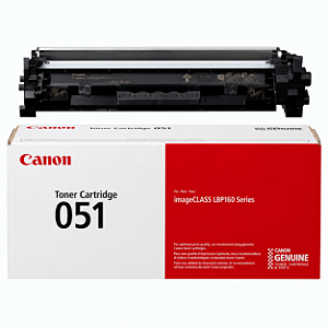 Toner Original 051 Canon 2168C001AA Preto 1.700Páginas Para MF262DW MF264DW MF269DW LBP214DW LBP162DW