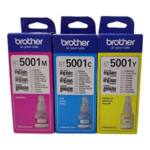 BT5001 Kit 3Cores Original Brother Refil de Tinta Tricolor Para T220 T300 T310 T420 T500 T510 T520 T700 T710 T720 T800 T810 T820 T910 T920 T925 T4000 T4500