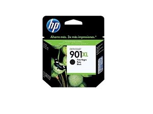 HP 901XL Preto Cartucho Original CC654AB 15,5ml 700Páginas Para J4550 J4540 J4660 J4680 J4580