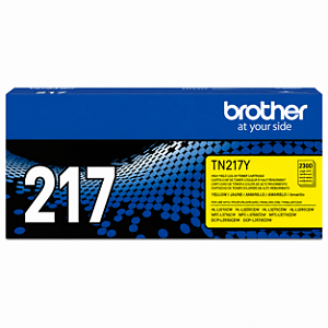 Toner Brother TN217Y Original Amarelo 2.300Páginas Para L3210CW L3230CDN L3230CDW L3270CDW L3550CDW L3551CDW L3750CDW L3770CDW