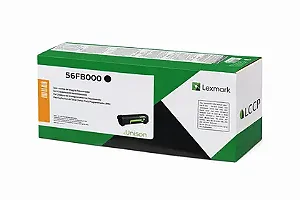 56FB000 Toner Lexmark Original Preto 6.000Páginas Para MS521DN MX521ADE MS621DN MX522ADHE MS622DE MX622ADHE MS321DN MX321ADN MS421DN MX421ADE