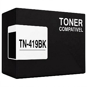 Compativel TN419BK Toner Preto 9.000Páginas Para Brother HL-L8360CDW MFC-L8610CDW MFC-L8900CDW MFC-L9570CDW