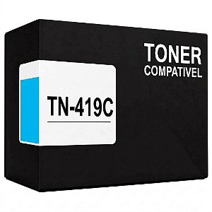 Compativel TN419C Toner Ciano 9.000Páginas Para Brother HL-L8360CDW MFC-L8610CDW MFC-L8900CDW MFC-L9570CDW