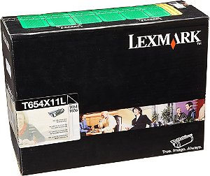 X654X11L X654X11B Toner Lexmark Original Preto 36000Páginas Para X654de X656de X656dte X658de X658dfe X658dme X658dtfe X658dtme