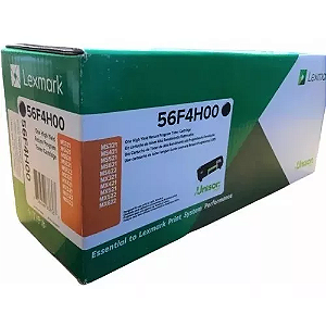 Toner Lexmark 56FBH00 56F4H00 Original Preto 15.000Páginas Para MS521 MS621 MX522 MS622 MS321 MS421