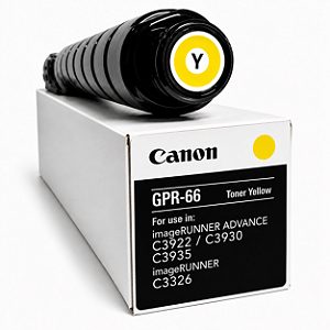 5756C003AA GPR-66 Toner Original Canon Amarelo 25.500Páginas Para C3326 C3326i DX-C3922 DX-C3922i DX-C3926 DX-C3926i DX-C3930 DX-C3930i DX-C3935 DX-C3