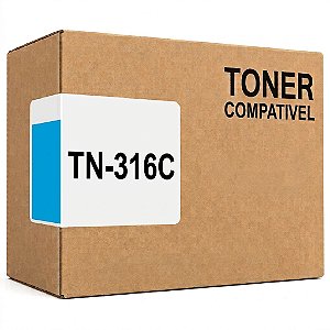 Compativel TN316C Toner Ciano 3.500Páginas Para Brother