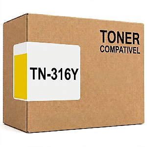 Compativel TN316Y Toner Amarelo 3.500Páginas Para Brother