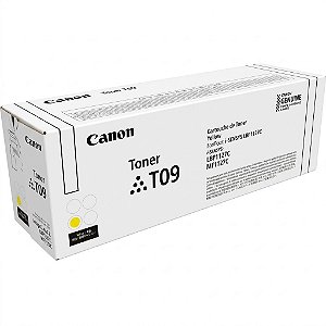 Toner Original T09-3017C005AA Canon Amarelo 5.900Páginas LBP1127C MF1127C C1127i C1127iF C1127P