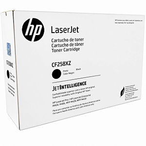 Toner Hp 58X CF258X Original Preto 10.000Páginas Para M404DW M404N M428FDW M428DW E42540F