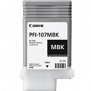 PFI-107MBK 130ml Original Preto Fosco Cartucho Canon Para IPF-670 IPF-680 IPF-685 IPF-780 IPF-770 IPF-785