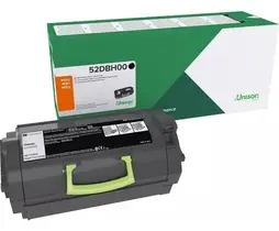 52DBH00 52D4H00 Toner Original Lexmark Preto 25.000Páginas Para MS710 MS711 MS810 MS811 MS812
