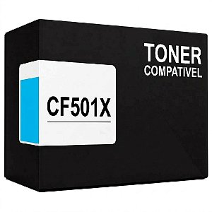Compativel CF501X 202X Toner Ciano 2.500Páginas Para M254DW M280NW M281FDW