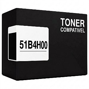 Compativel 51B4H00 Toner Preto 8.500Paginas Para Lexmark MX317 MS317 MX417 MX517 MS417 MS517