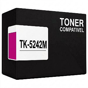 Compativel TK-5242M Toner Kyocera Magenta 3.000Páginas