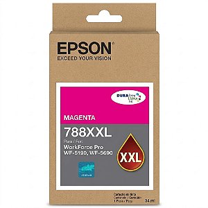 Tinta Original 788XXL Epson T788XXL320 Magenta 4.000Páginas Para WF5190 WF5690 WF5110 WF5620