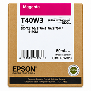 Tinta Original T40W320 Epson T40W Magenta 50ml Para T5170 T3170