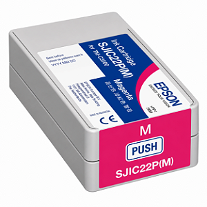 Cartucho Epson SJIC22PM Original C33S020582 Magenta 32,5ml Para C3500 C3510 C3520