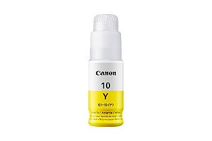 GI-10Y GI10 Garrafa Refil de tinta Original Canon Amarelo 70ml 7.700Páginas Para G6010 G7010