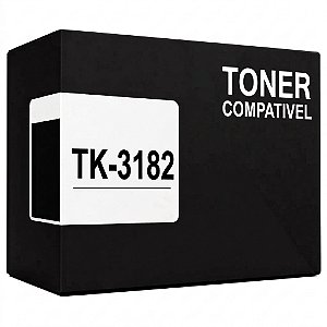 Compativel TK3182 Toner Preto 21.000Páginas Para Kyocera M3655IDN P3055DN P3060DN P3155DN
