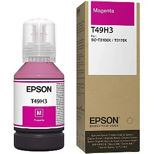 Refil de Tinta T49H300 Magenta Garrafinha Original Epson 140ml Para T3170 T3170X 3170X SCT3170X