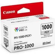 Original PFI-1000 Cartucho de Tinta Canon PFI-1000PGY Cinza Foto 80ml