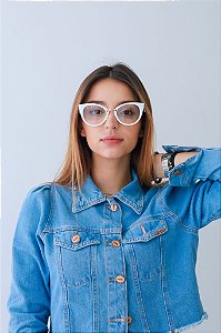 Armação Óculos de Grau Perla Prado - ref: Natana