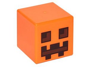 Abóbora do Minecraft Laranja