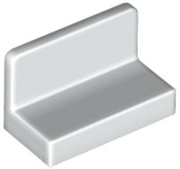 Painel 1x2x1 com cantos arredondados Branco