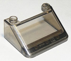 Para-Brisa 3x4x1 1/3 - Translúcido Preto