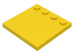 Placa Modificada 4x4 amarela