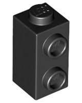 Tijolo Modificado 1x1x1 2/3 Preto