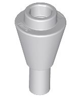 Cone Invertido com barra Cinza Claro