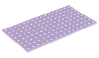 Placa Lego 8x16 Lavanda